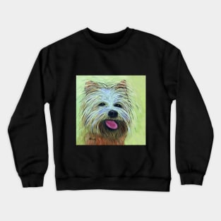 Yorkshire Terrier Abstract Crewneck Sweatshirt